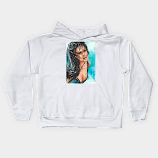 Monica Bellucci Kids Hoodie